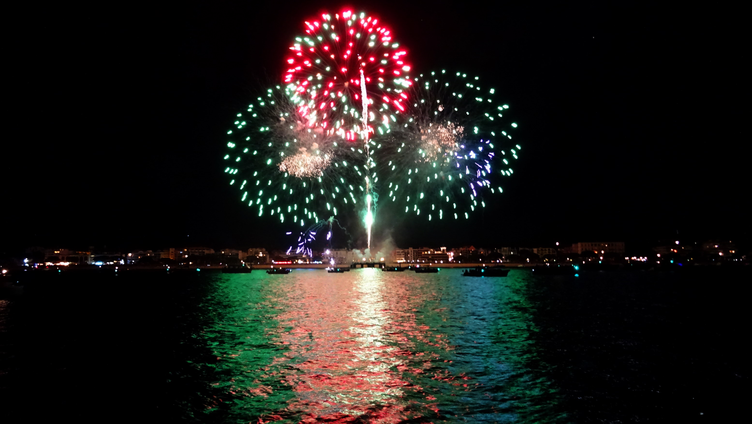 Feu d'Artifice d'Arcachon 14 juillet / Bouquet final